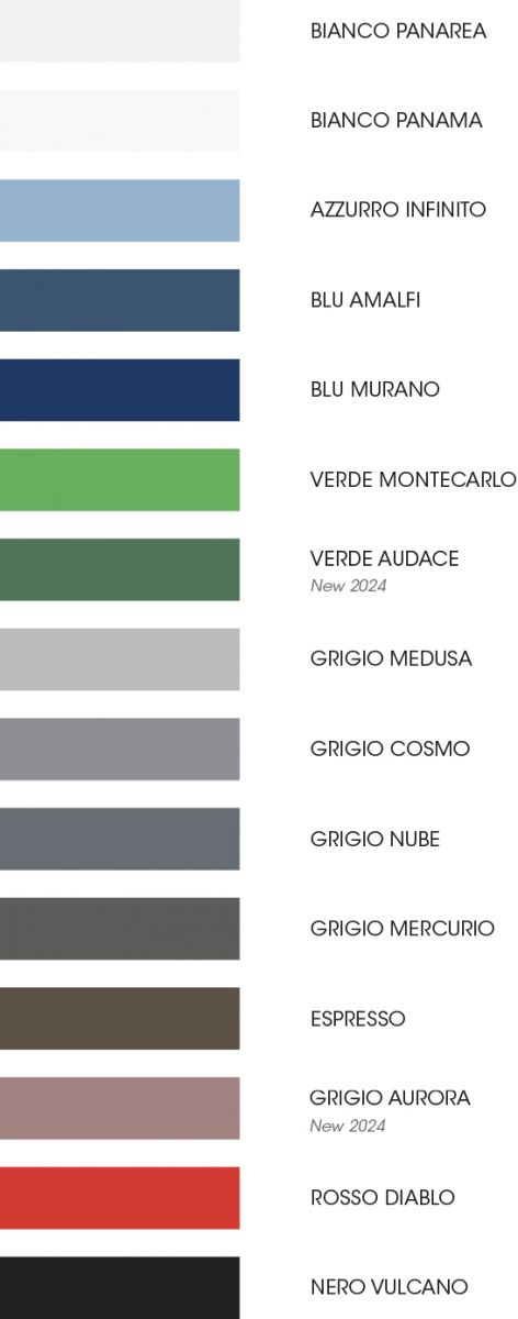 Cranchi Colour Palette 2023/2024
