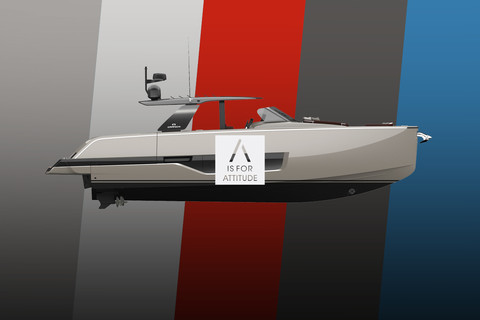 Colours, decors and options. Customise the A44 Luxury Tender according to your wishes
